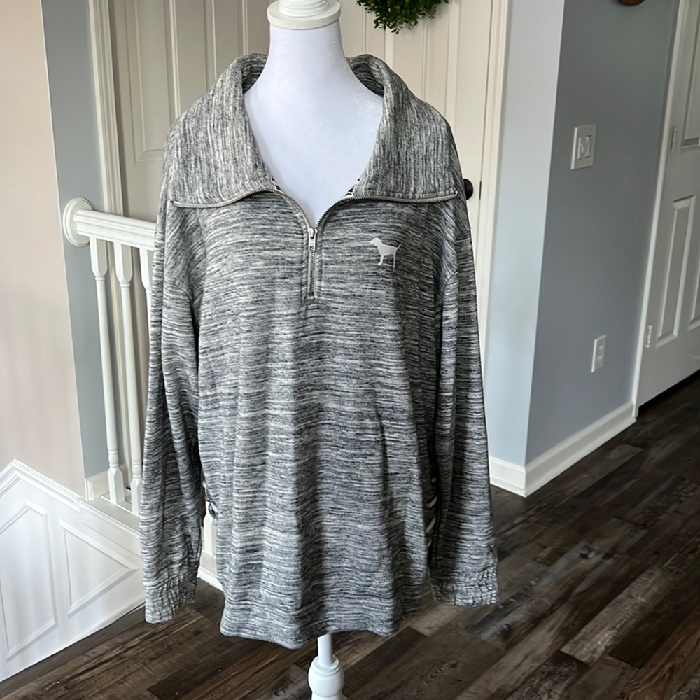 Victoria's Secret PINK 1/4 Zip Sweatshirt